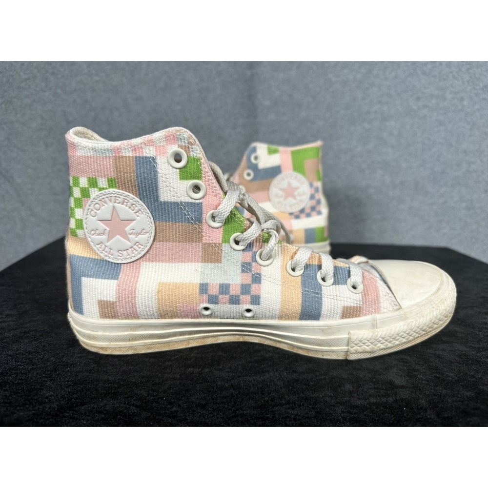Converse All Star Chuck Taylor High Tops Women Size 9 Pastel Patchwork 572702F